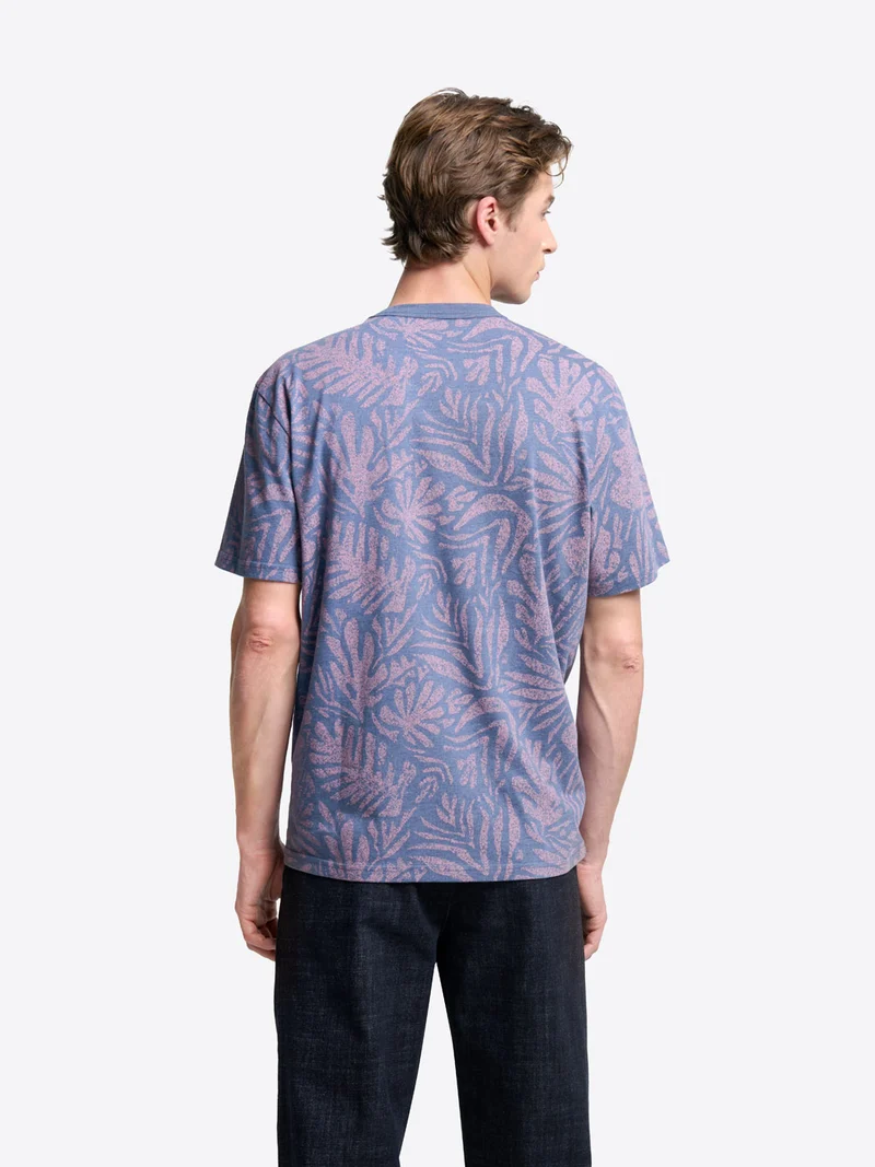T-shirt col rond en coton