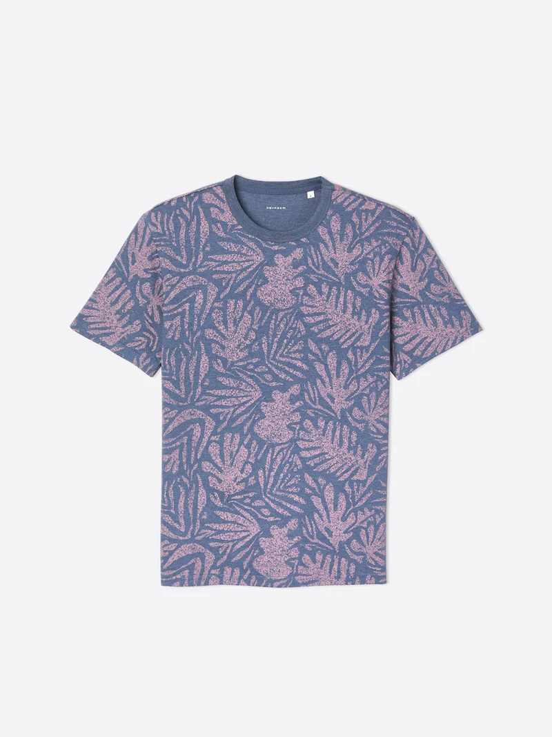 T-shirt col rond en coton