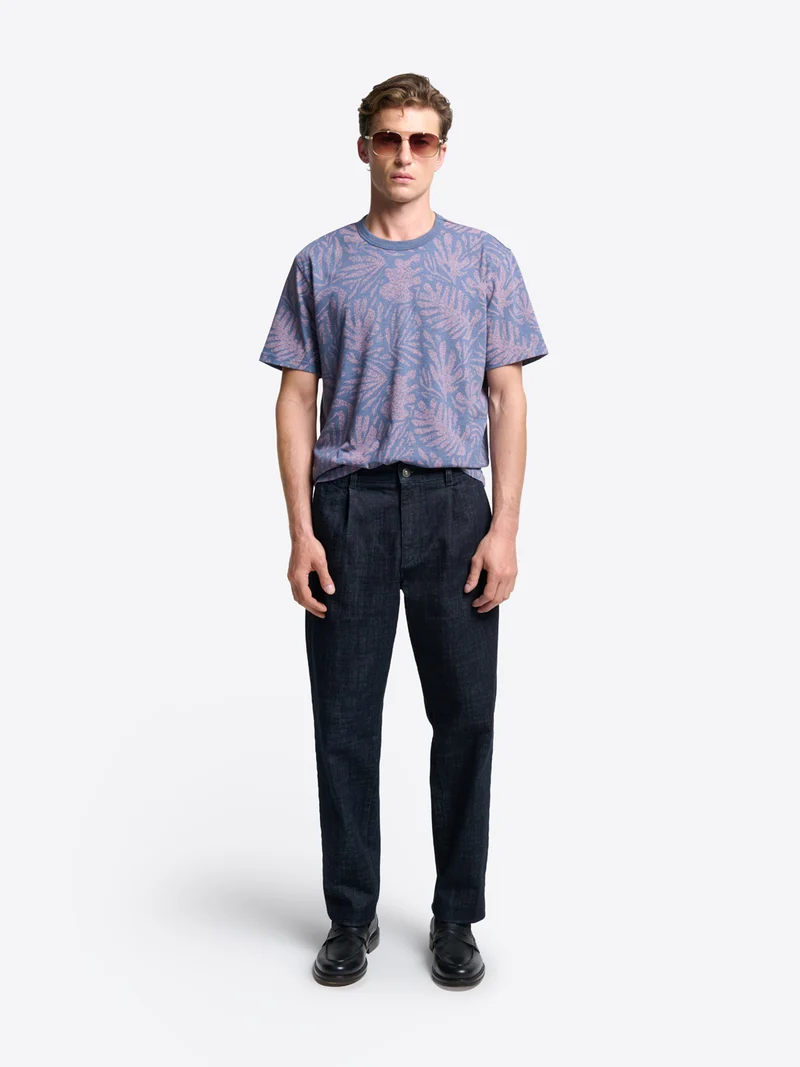 T-shirt col rond en coton