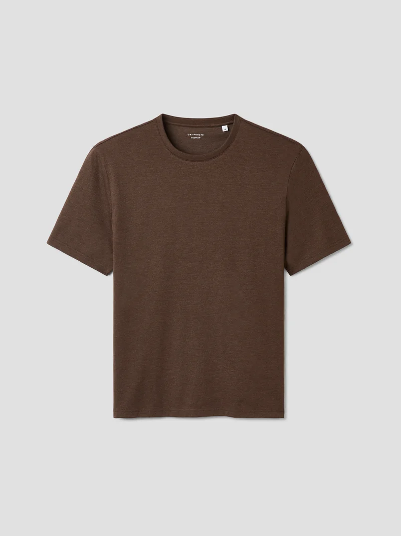 T-shirt col rond mélange coton Supima®