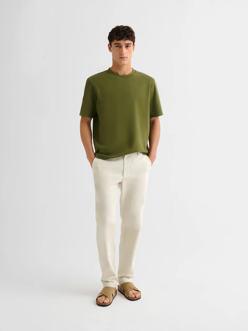 T-shirt col rond regular