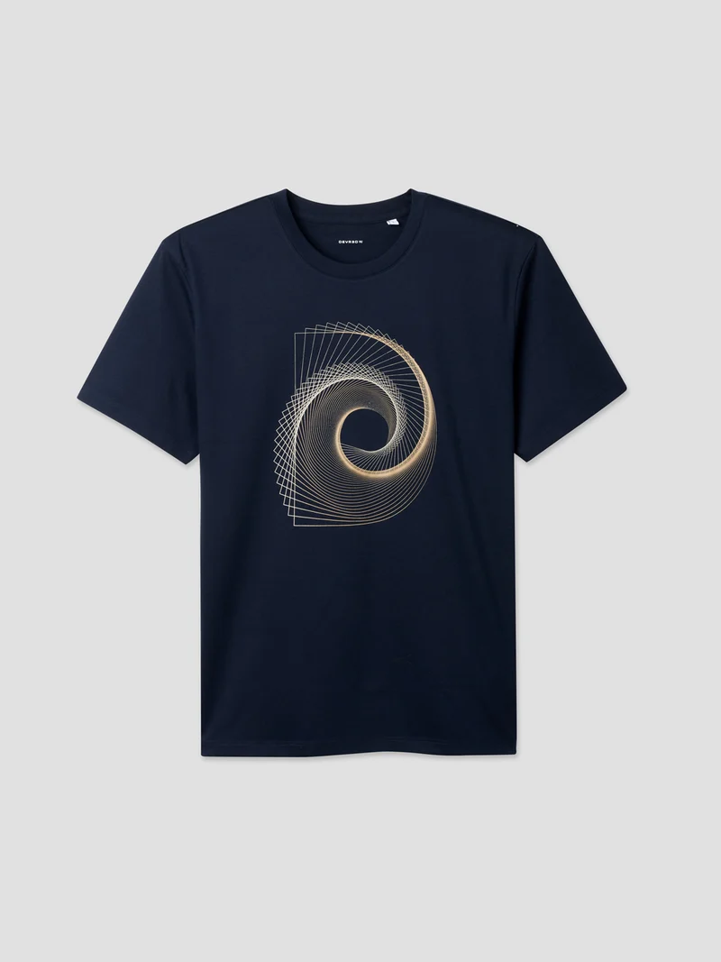 T-shirt col rond en coton