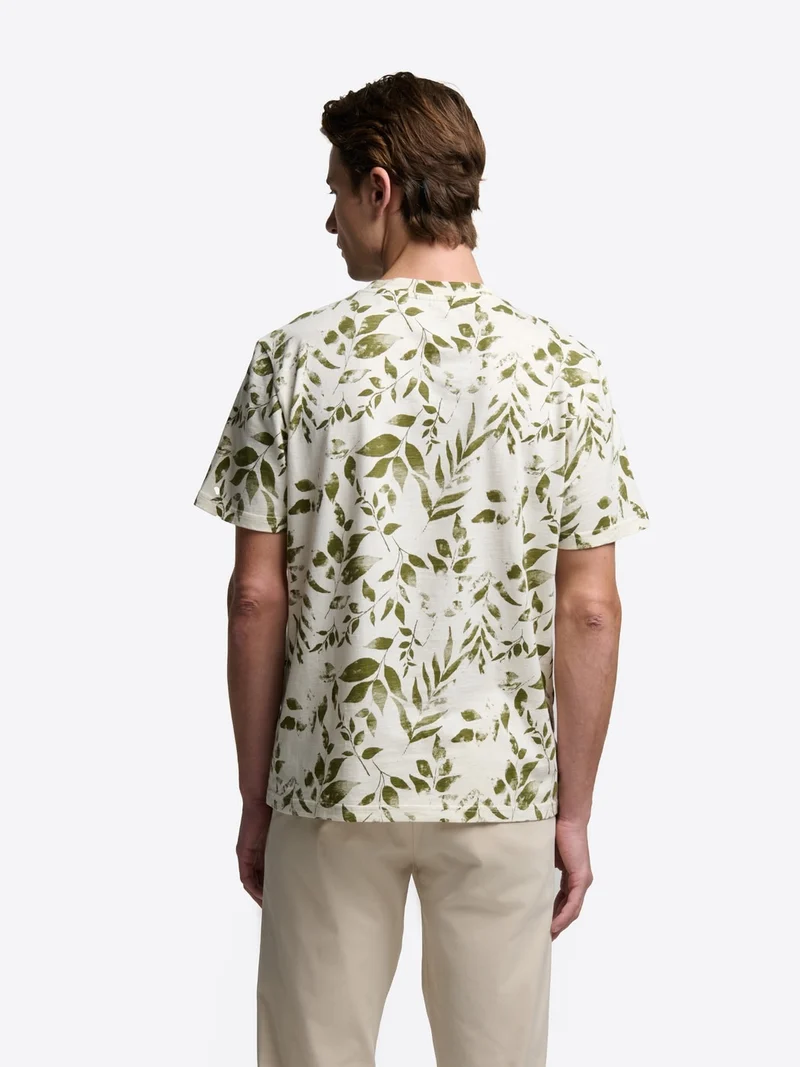 T-shirt col rond en coton