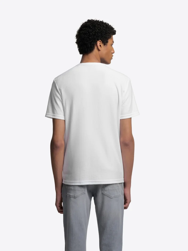 T-shirt col rond en coton