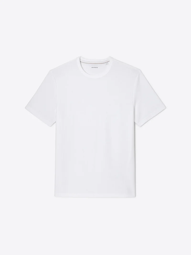 T-shirt col rond en coton