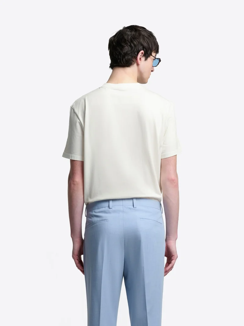 T-shirt col rond en coton