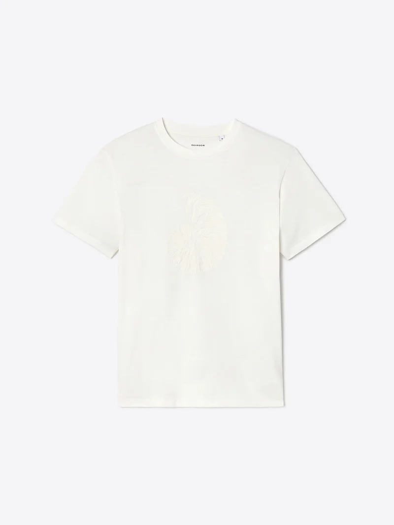 T-shirt col rond en coton