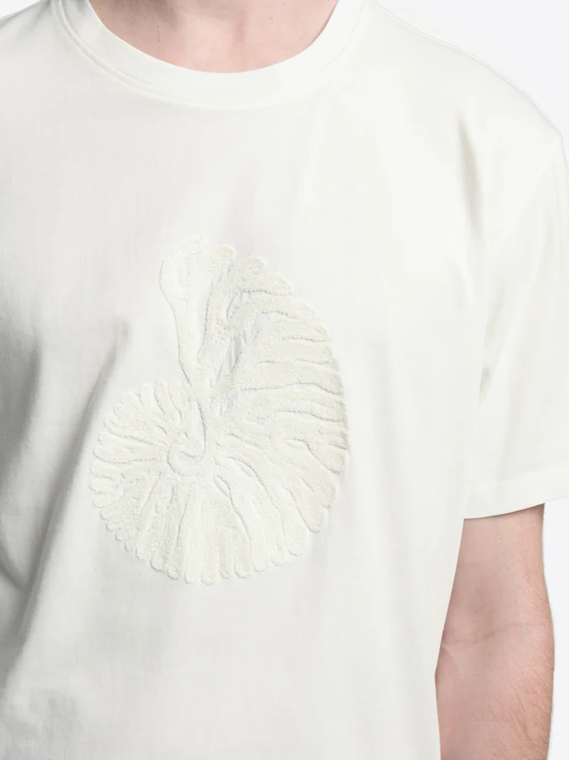 T-shirt col rond en coton