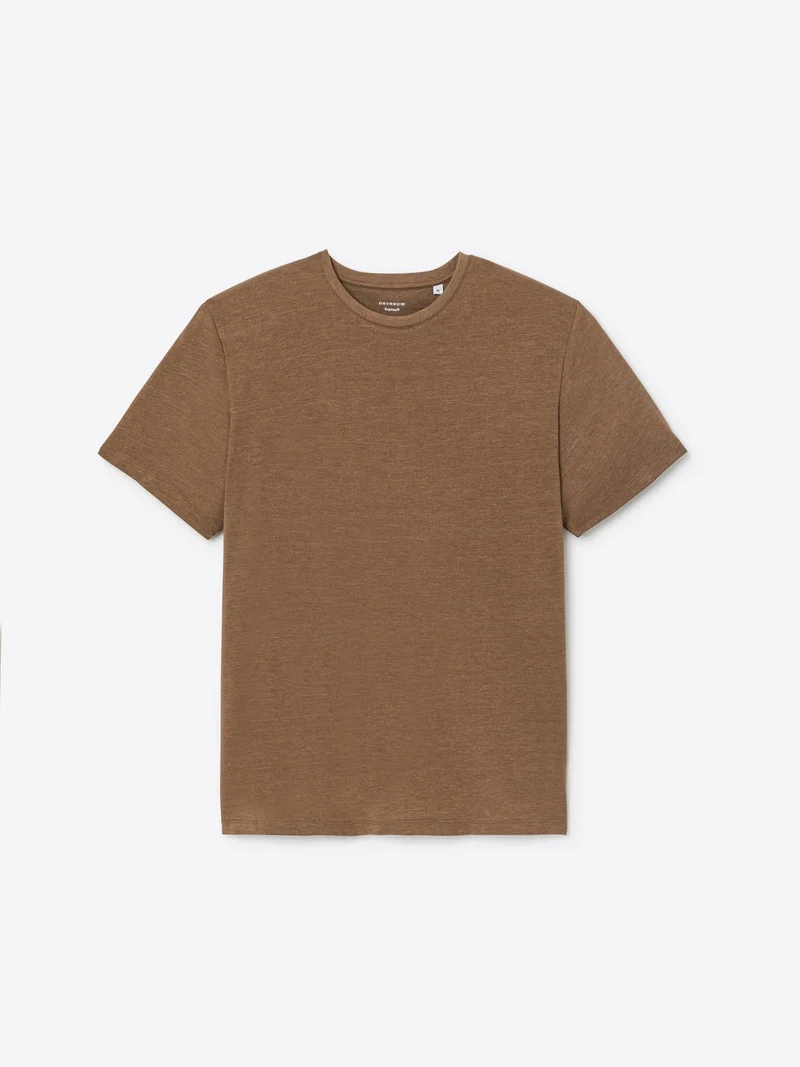 T-shirt col rond mélange coton Supima®