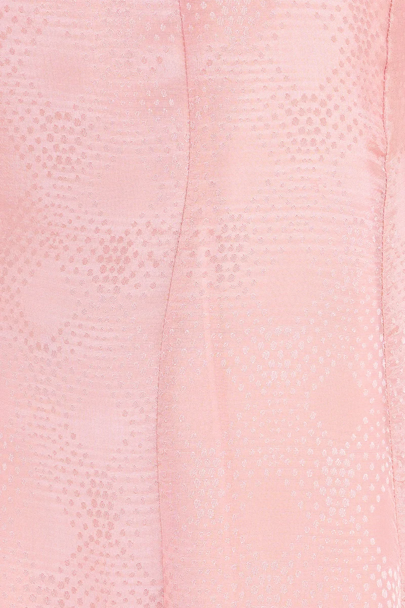 Reva|100% Viscose Panelled Maxi Dress