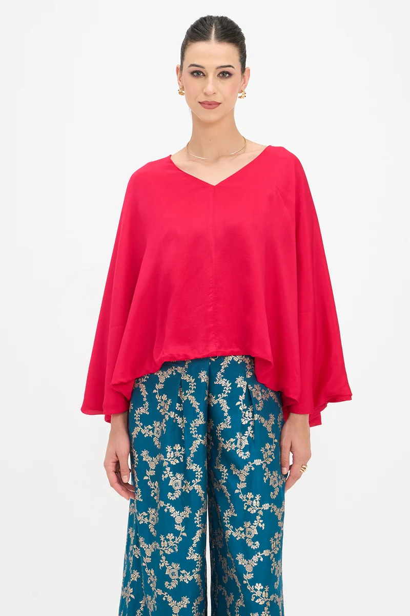 Nrityini|100% Viscose Poncho Top