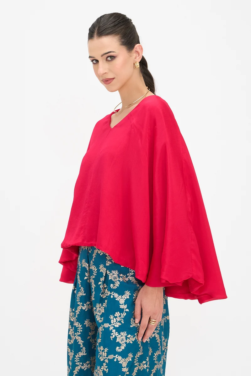 Nrityini|100% Viscose Poncho Top