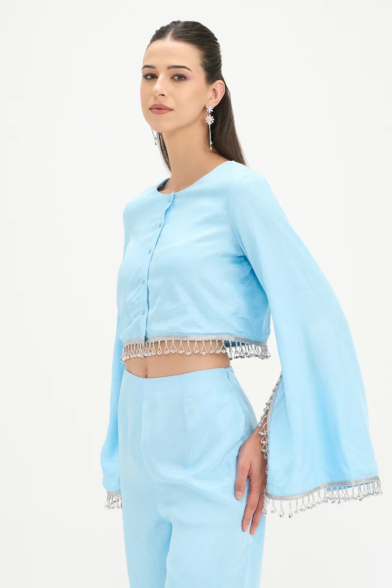 Megha Top|100% Viscose Crop Top