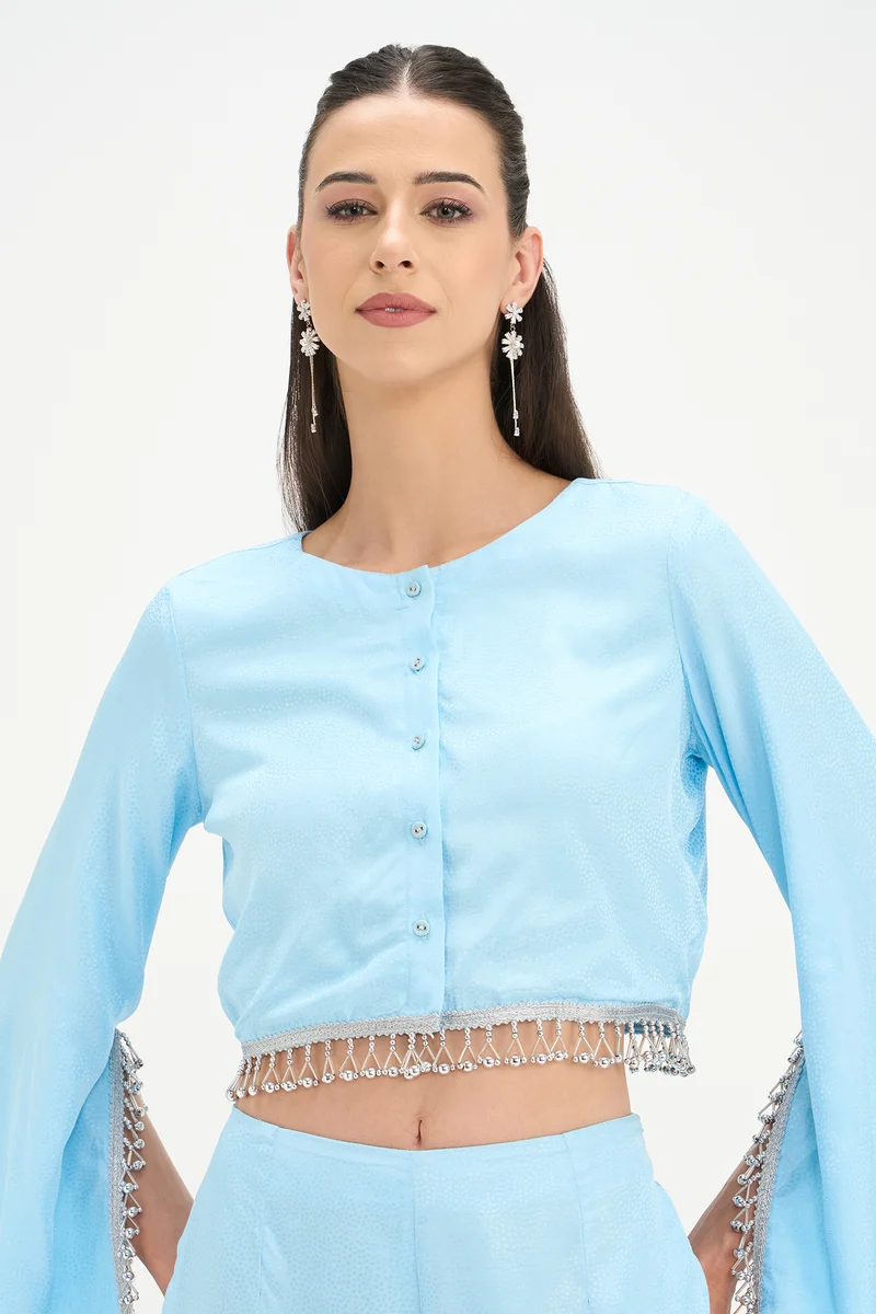 Megha Top|100% Viscose Crop Top