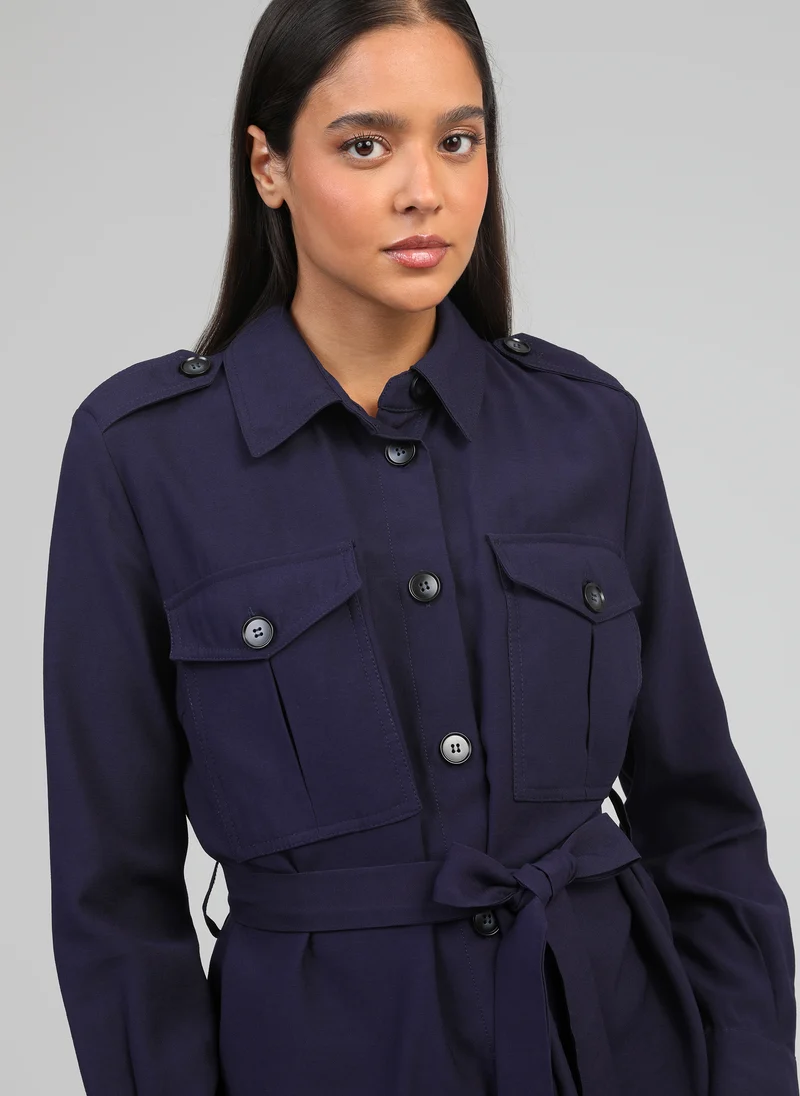 VESTE ZOANA marine