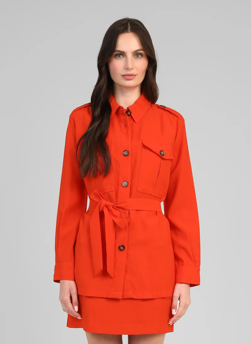 VESTE ZOANA piment