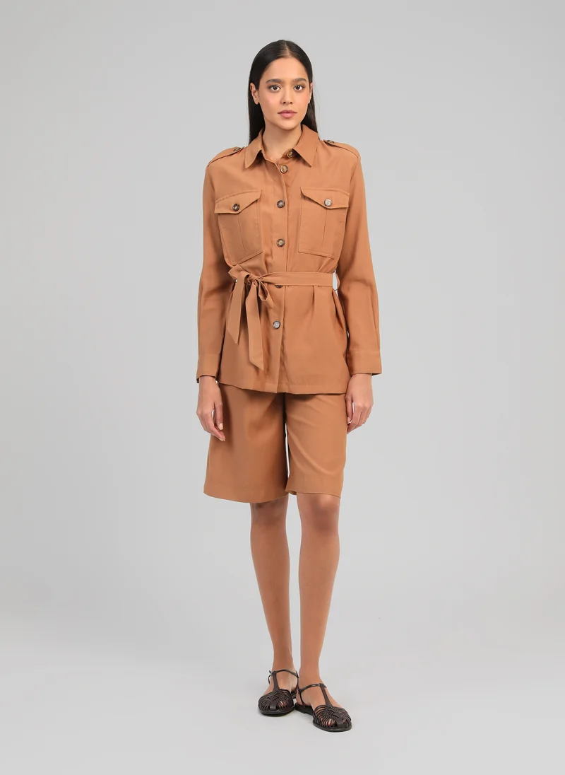 VESTE ZOANA daim