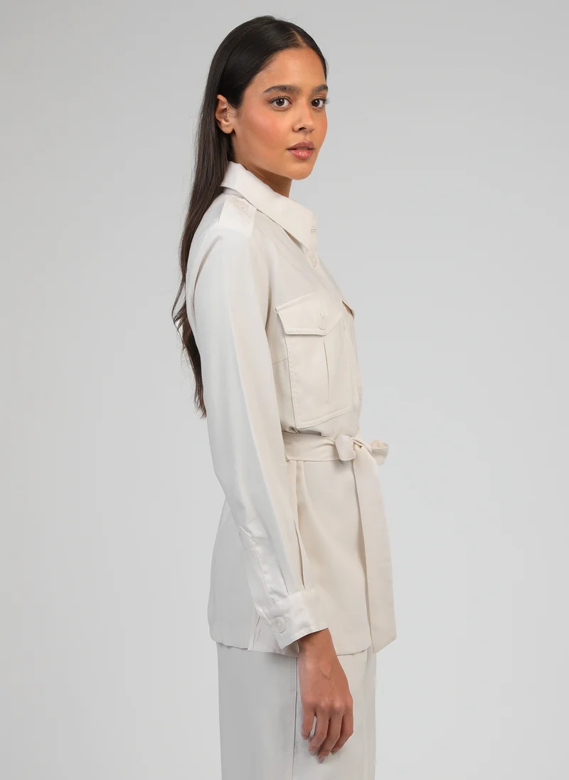 VESTE ZOANA ecru