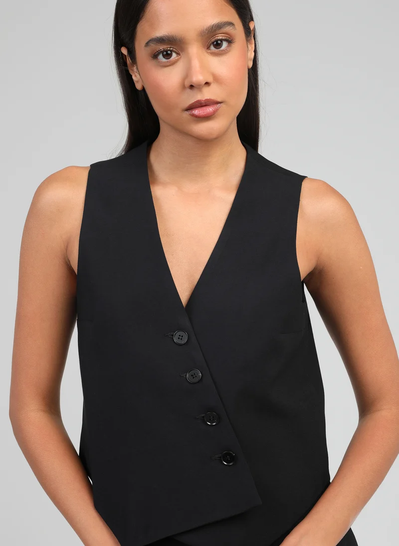 GILET ZAKINA noir