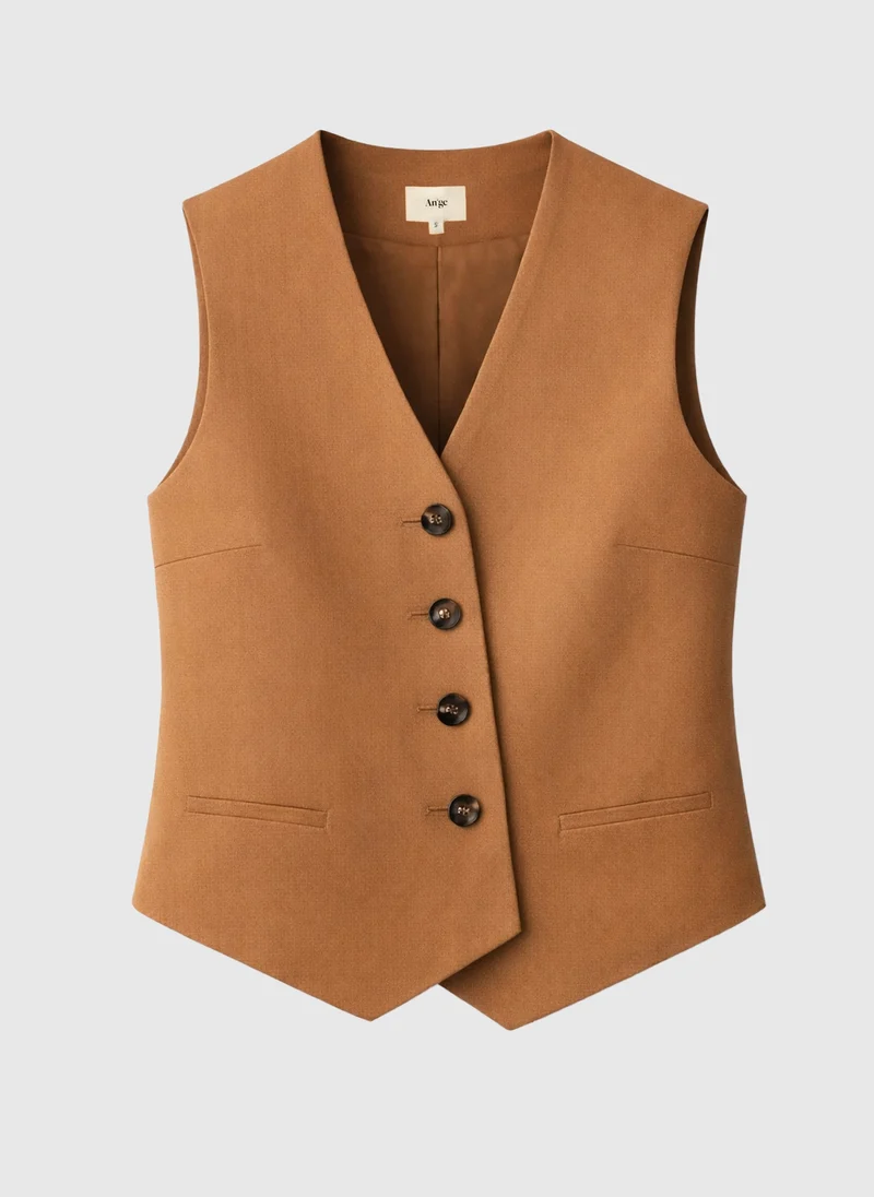 GILET ZAKINA daim