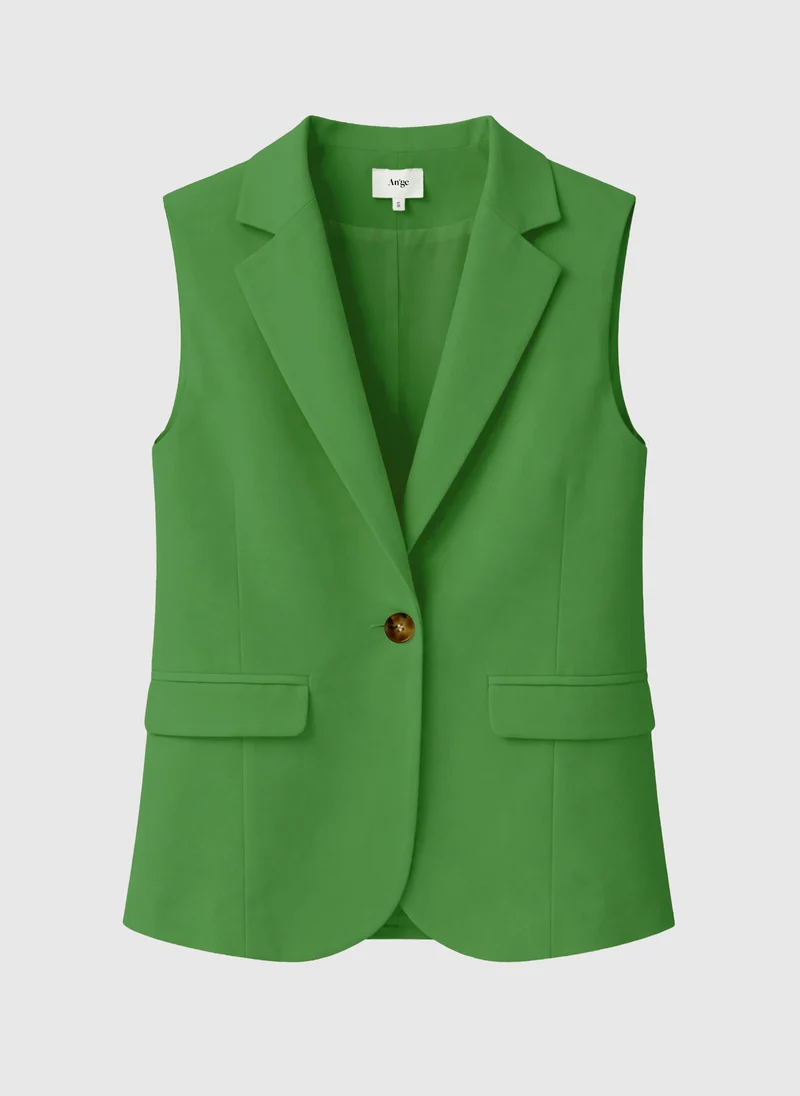 VESTE SANS MANCHES ZAKARITA pomme