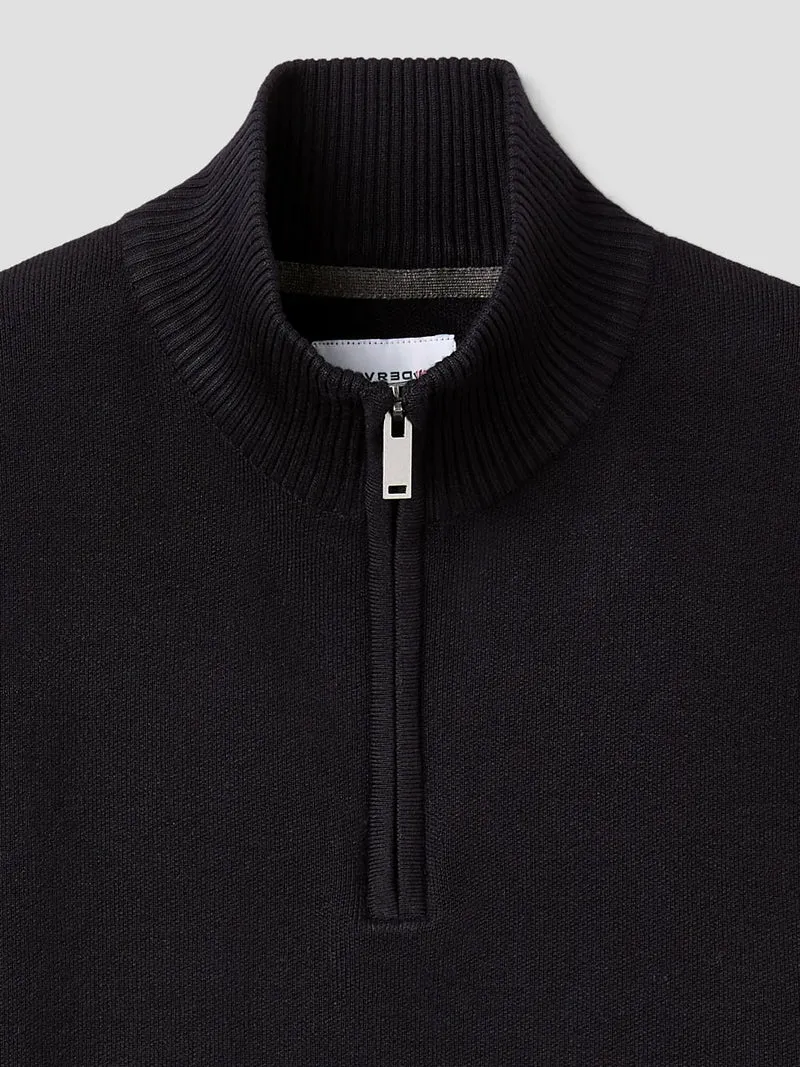 Pull col cheminée zippé