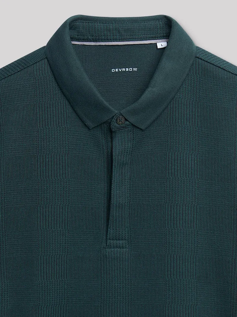 Polo à manches courtes uni