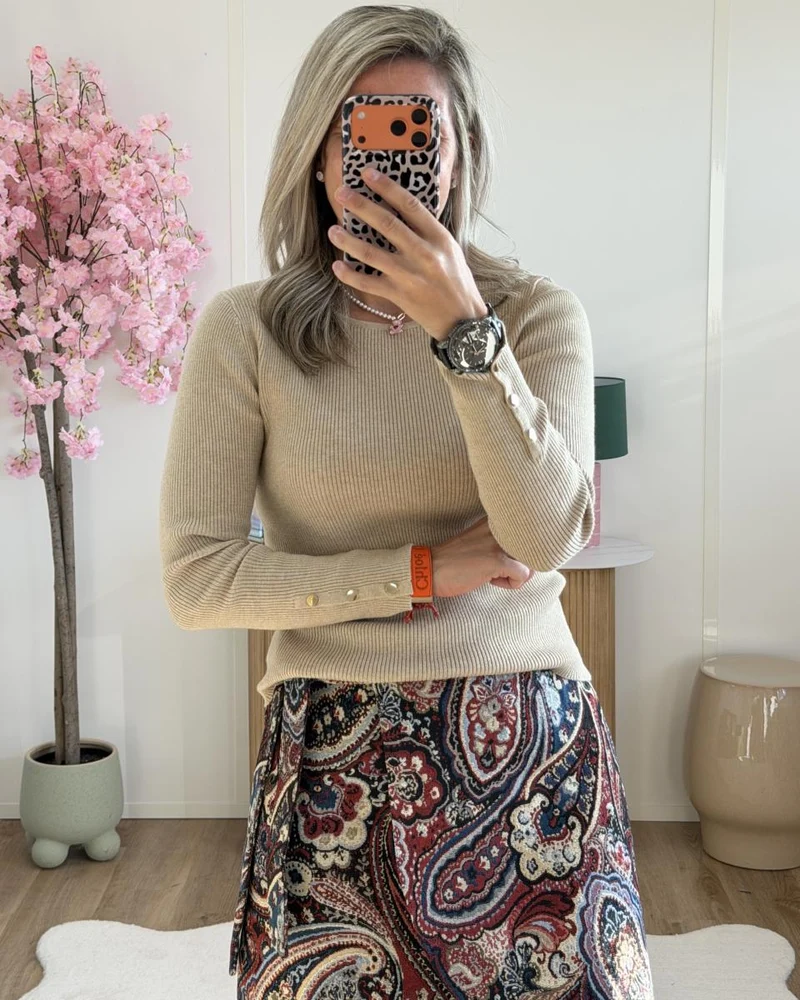 Jupe jacquard (taille petit)