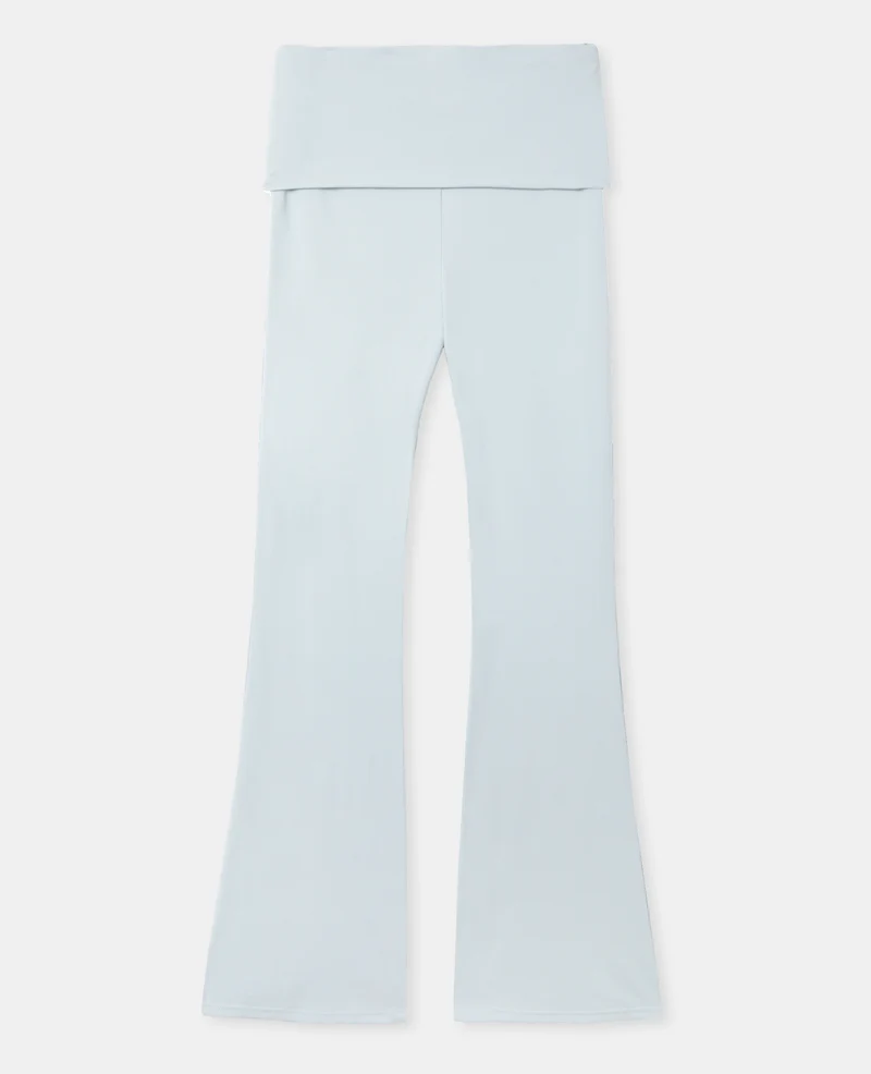 Pantalon flare en matière sculptante