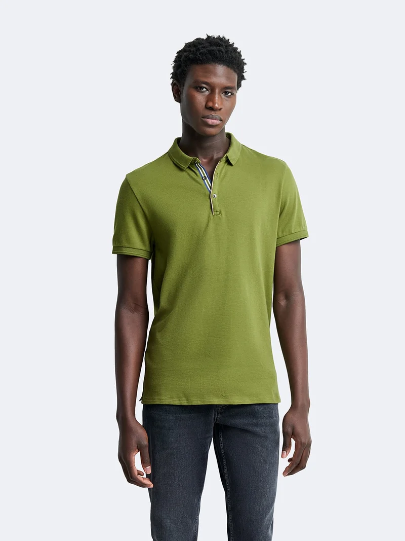 Polo manches courtes coton en conversion
