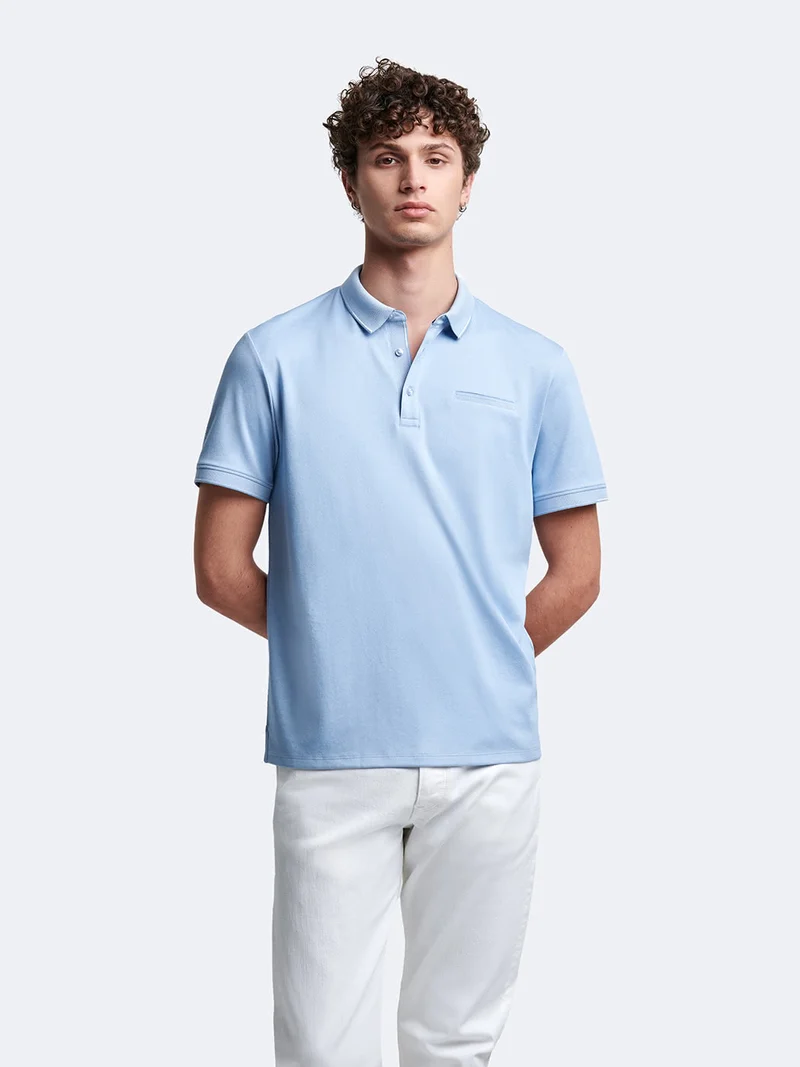 Polo manches courtes en coton