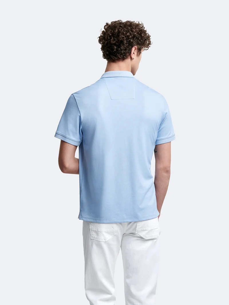 Polo manches courtes en coton
