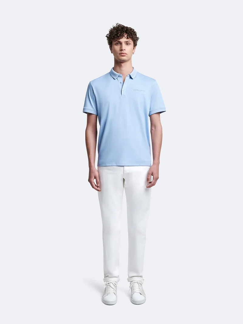 Polo manches courtes en coton