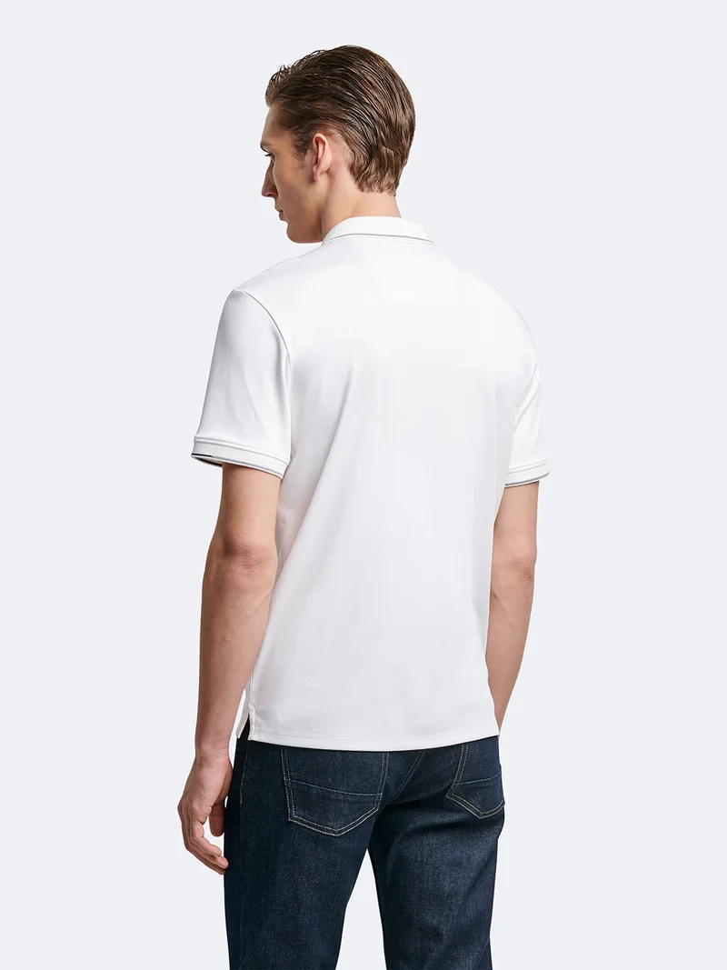 Polo manches courtes en coton