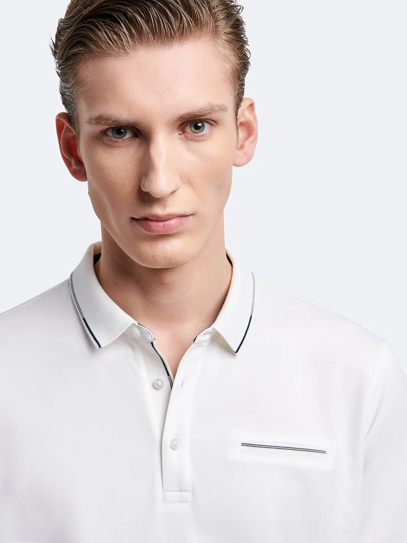 Polo manches courtes en coton