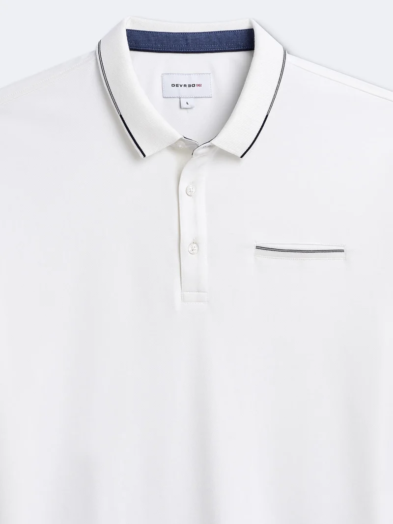 Polo manches courtes en coton