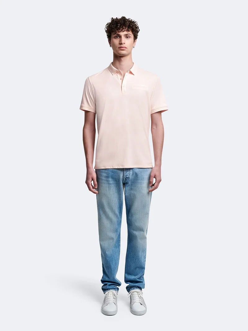 Polo manches courtes en coton