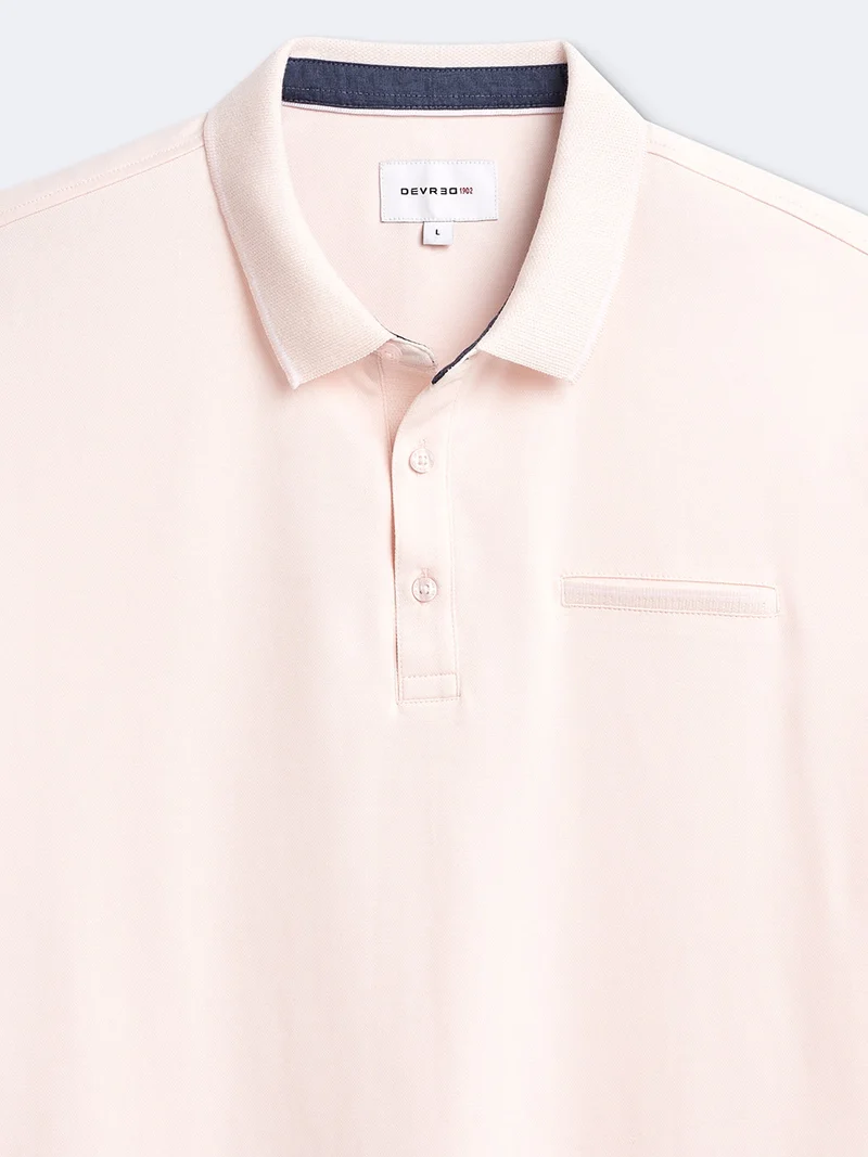 Polo manches courtes en coton