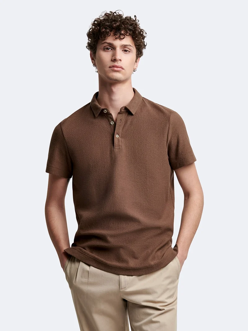 Polo manches courtes en coton