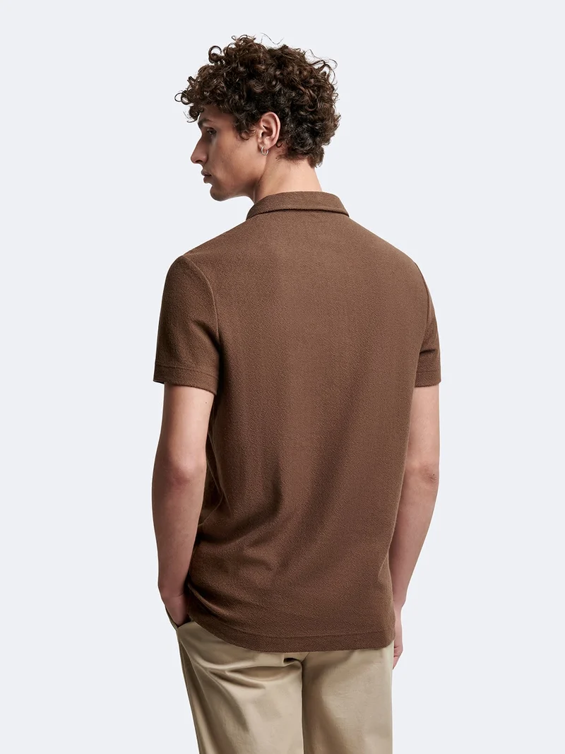 Polo manches courtes en coton