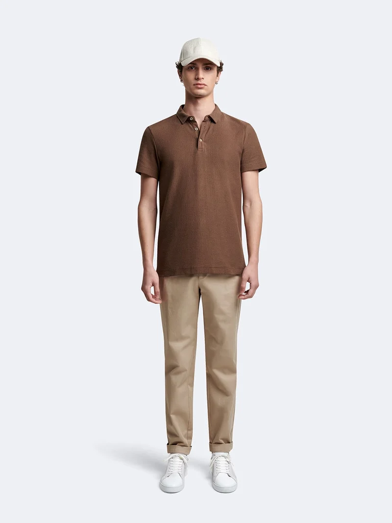 Polo manches courtes en coton