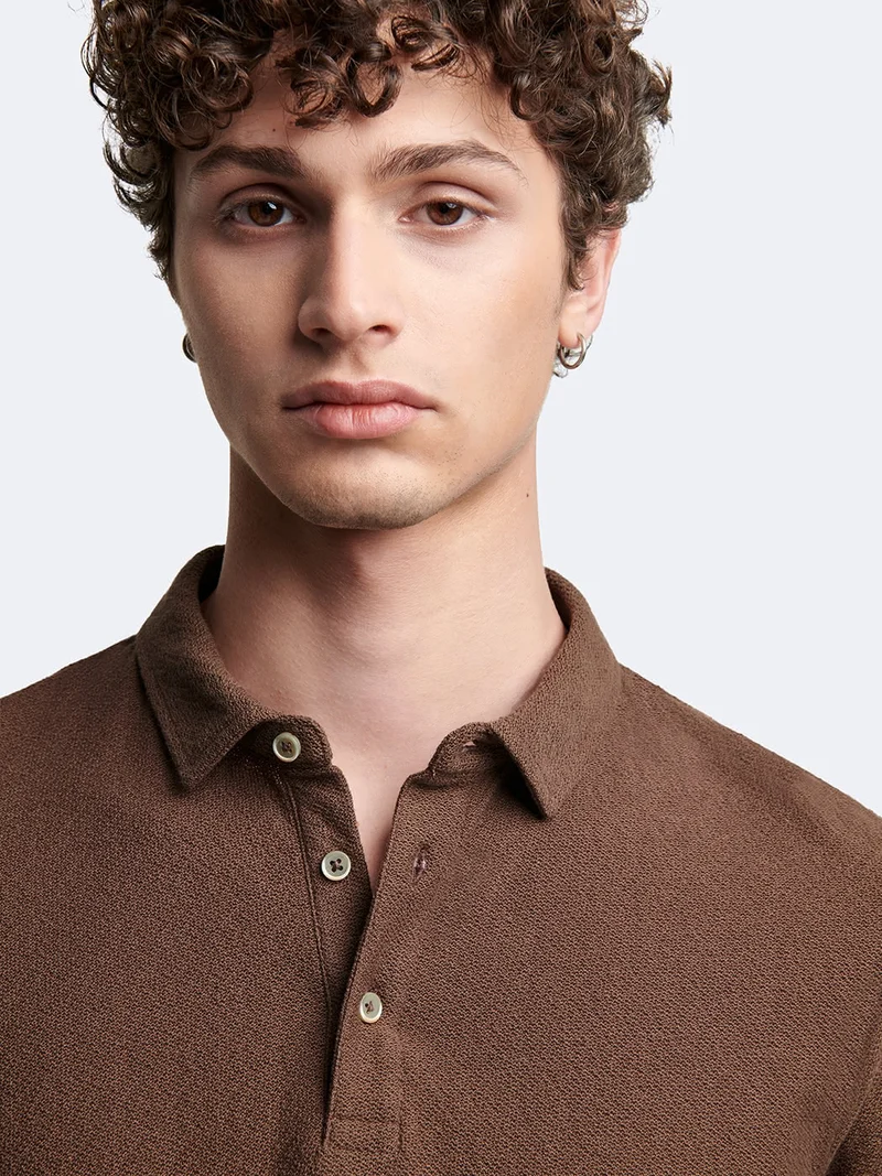 Polo manches courtes en coton
