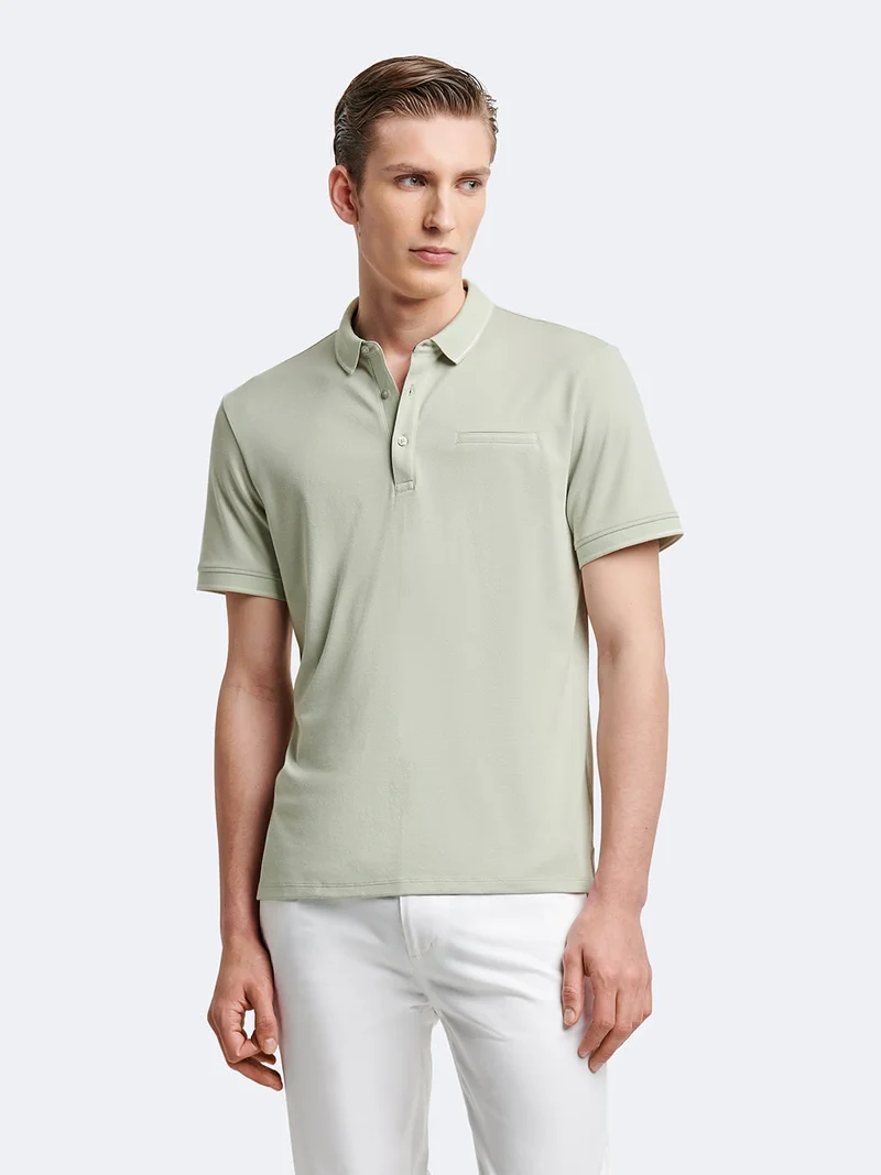 Polo manches courtes en coton