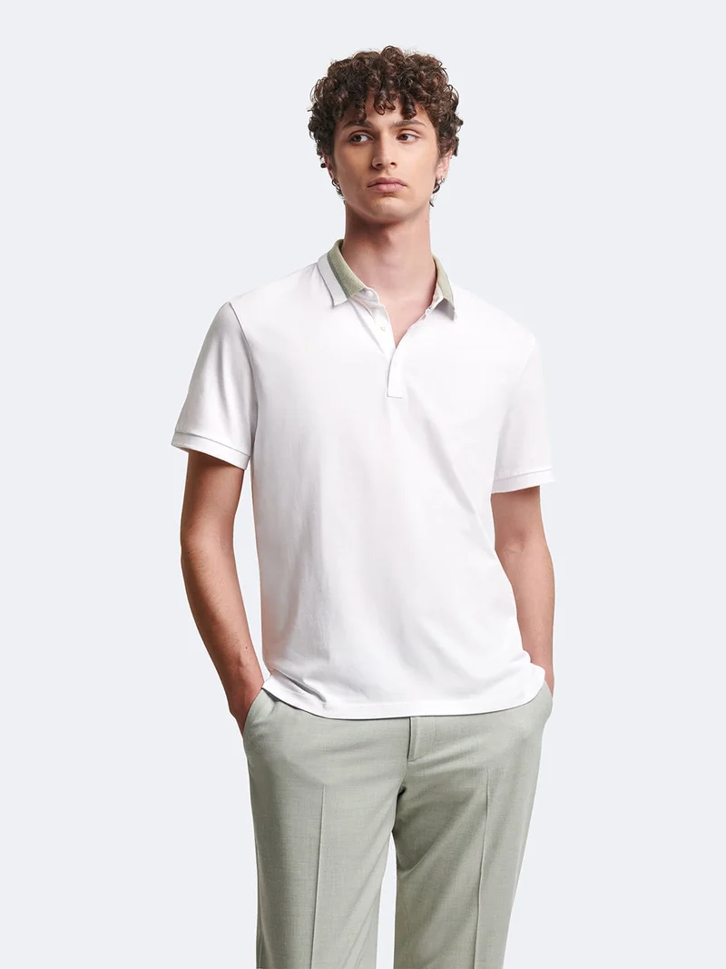 Polo manches courtes en coton