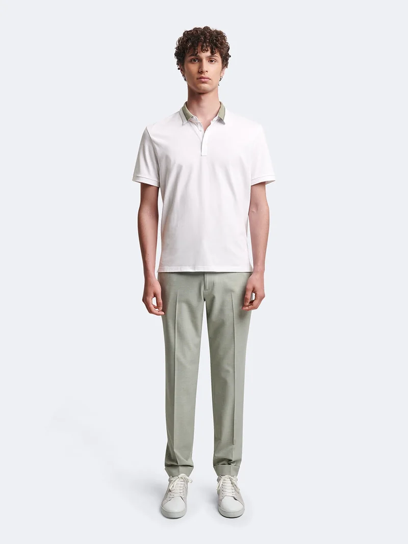 Polo manches courtes en coton