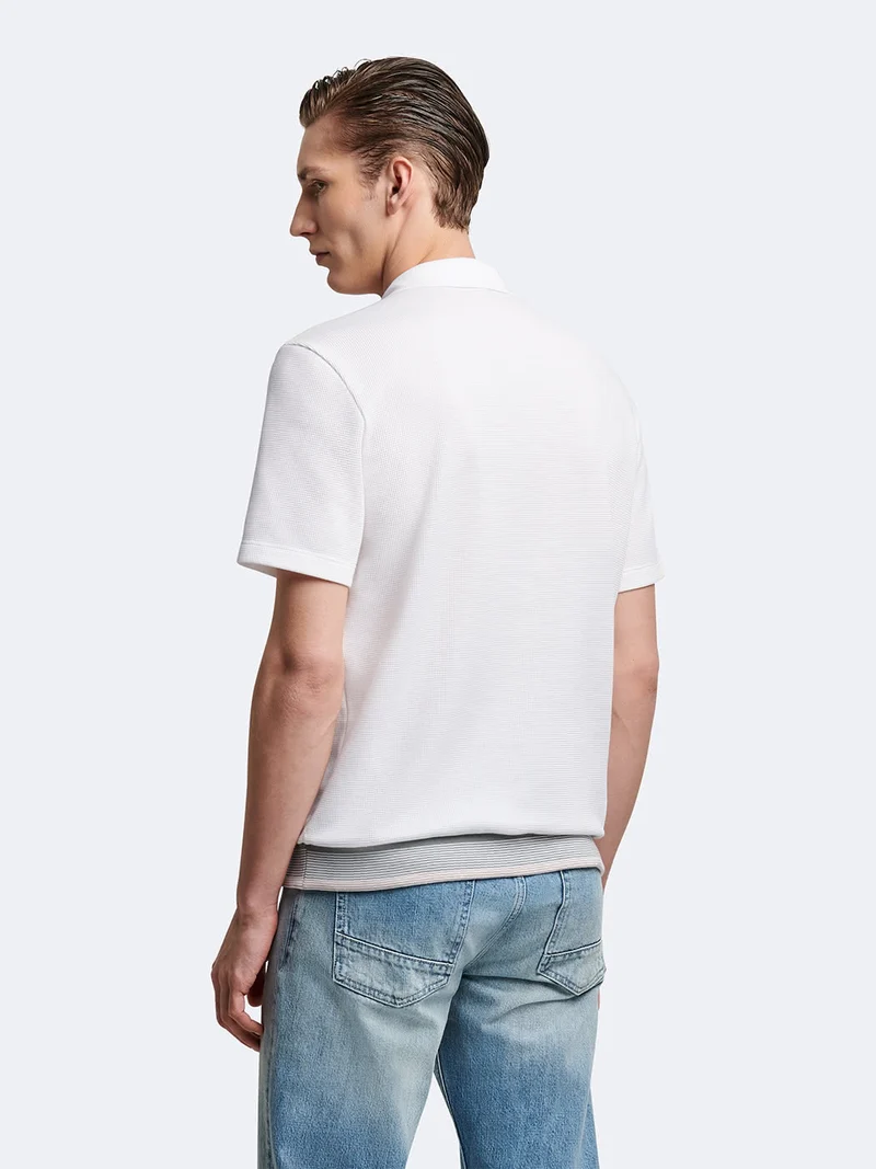 Polo manches courtes en coton