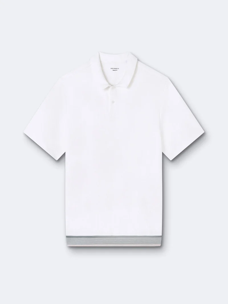 Polo manches courtes en coton