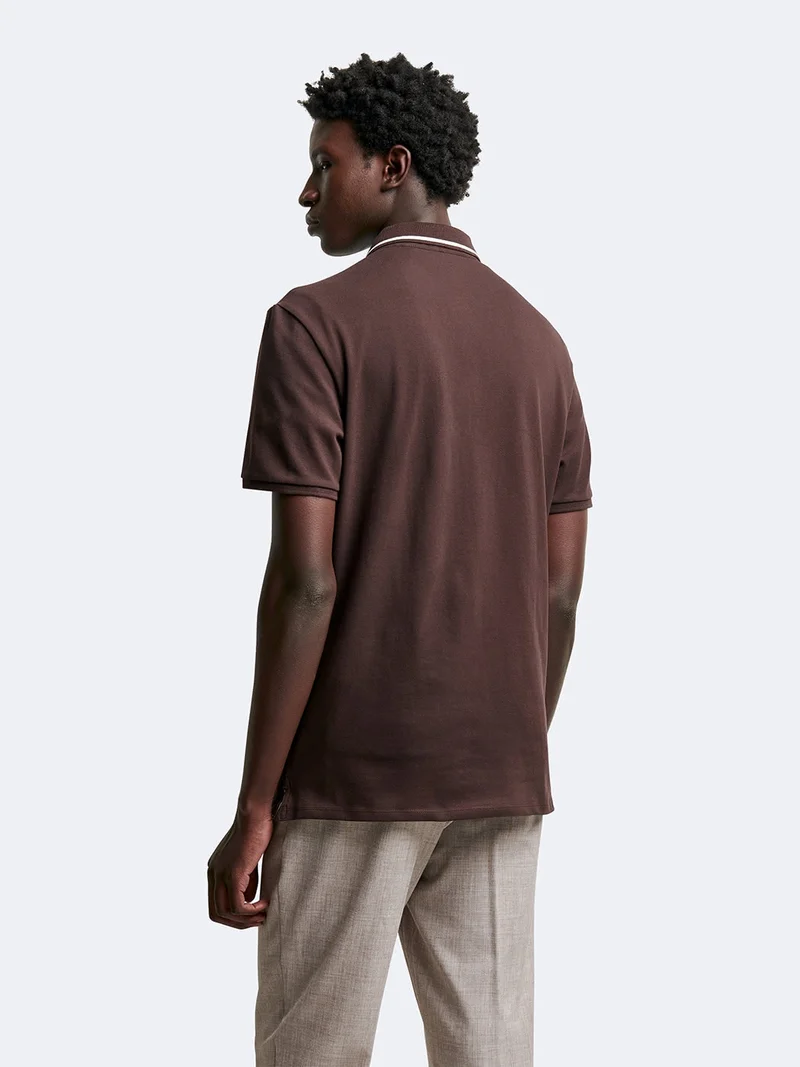 Polo manches courtes en coton