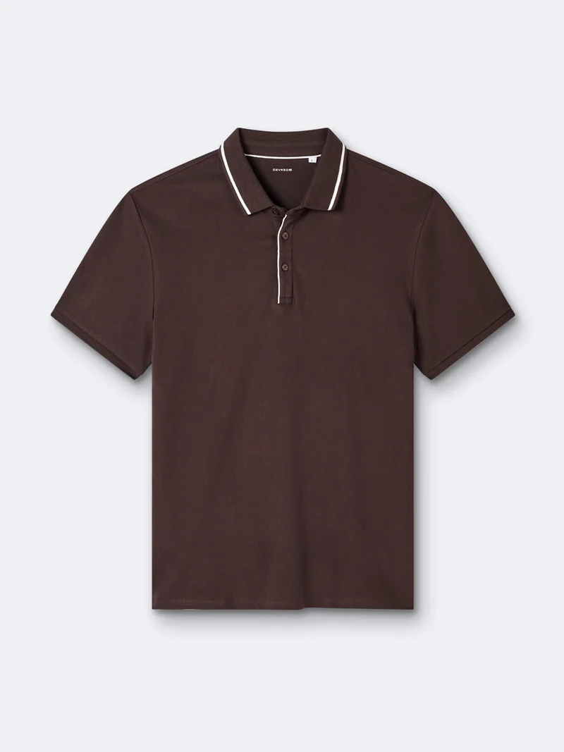 Polo manches courtes en coton