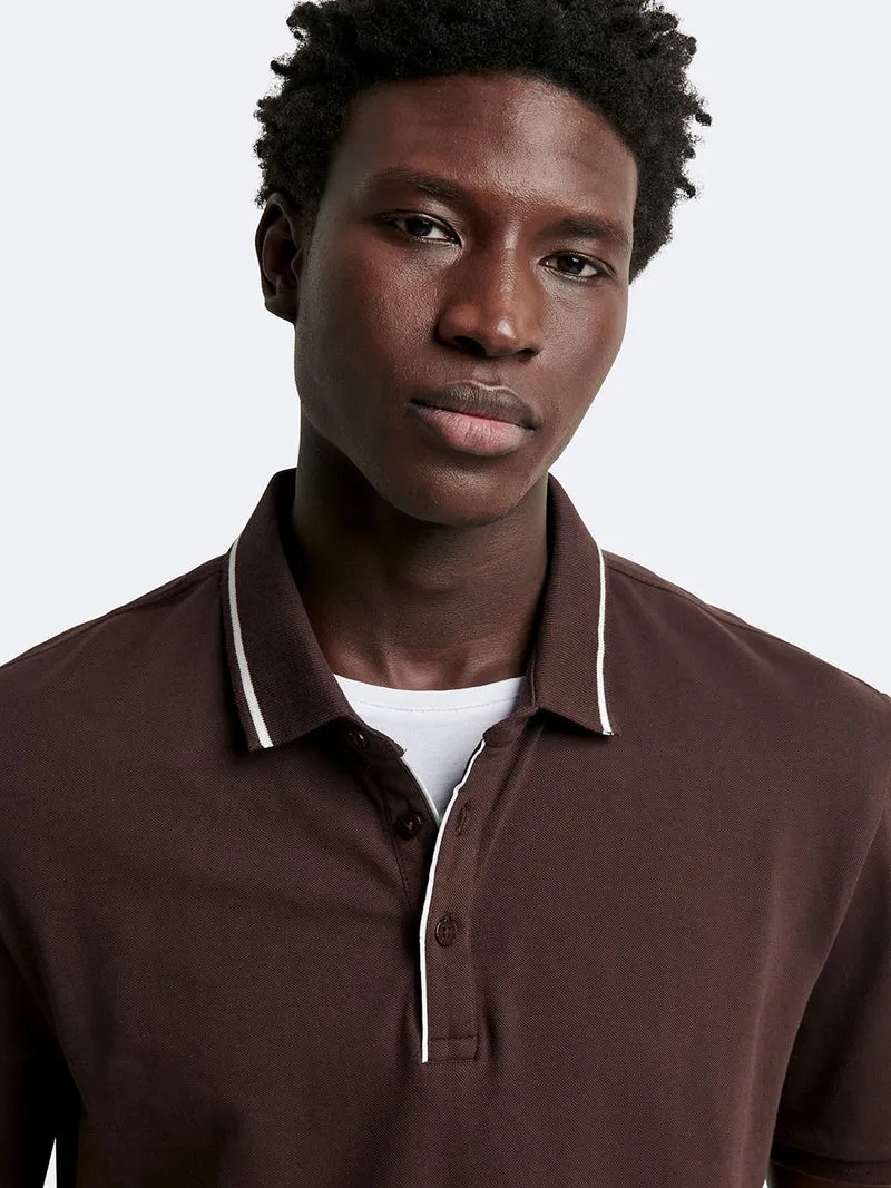 Polo manches courtes en coton